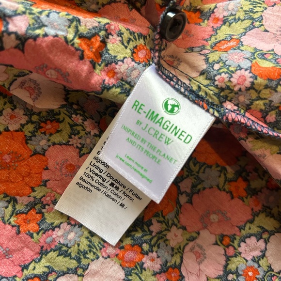 Liberty of London Print J. Crew Women’s Size 6 Multicolored Dress - Picture 13 of 15